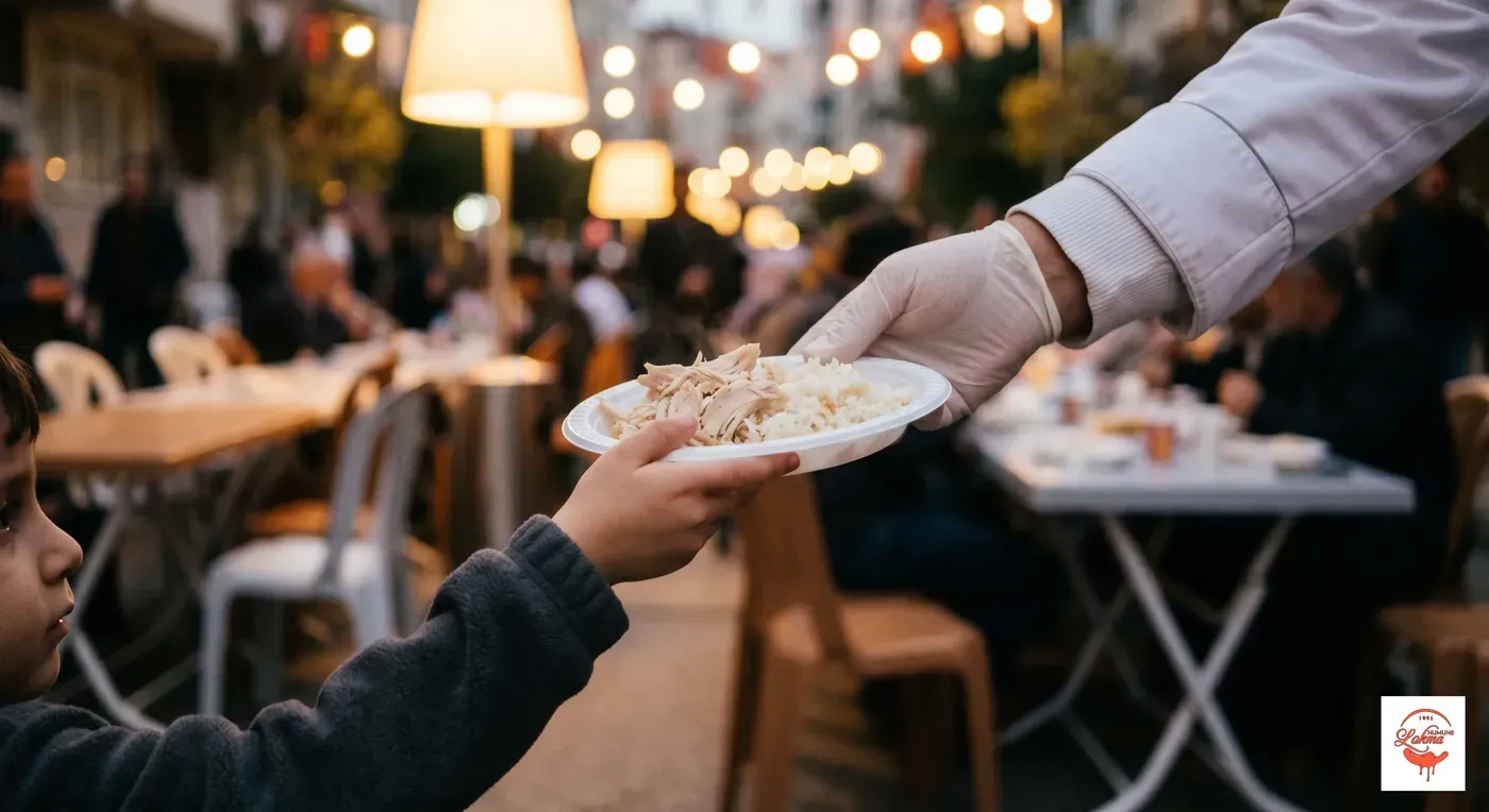 Numune Catering tavuklu pilav